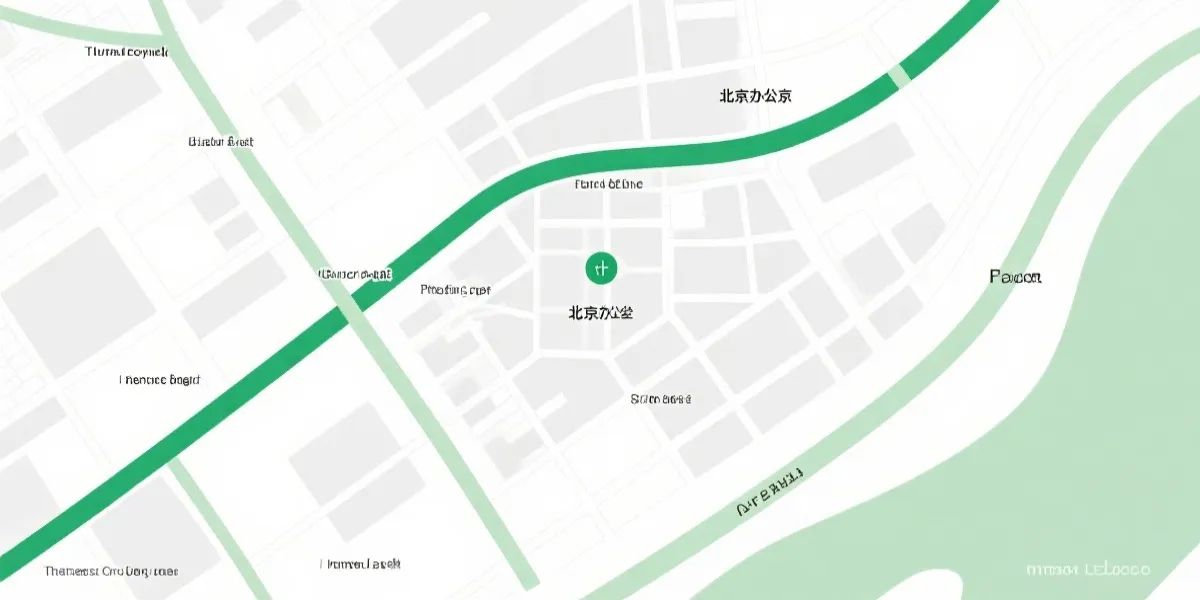 公司位置示意图