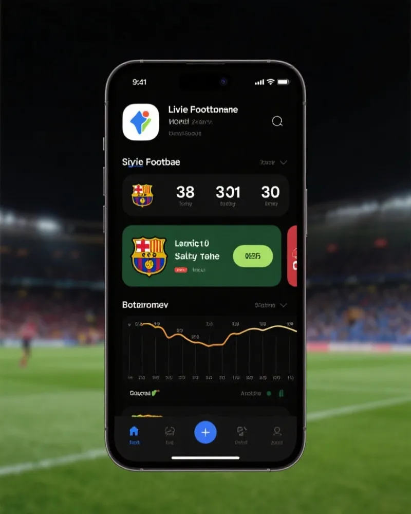 球速体育 App 界面展示
