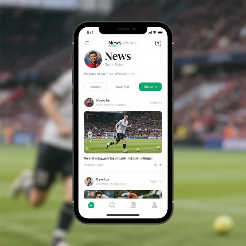 深度体育资讯界面